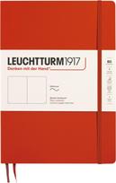 Leuchtturm 1917 Užrašų knygelė Leuchtturm 1917 B5, minkštais viršeliais, lygi, 123 puslapiai, tamsiai oranžinė, 80 g/m²