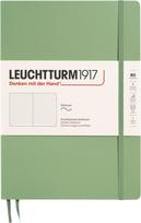 Leuchtturm 1917 Užrašų knygelė taškuota minkštais viršeliais Leuchtturm 1917 B5, 123 puslapiai, šalavijo žalia, 80 g/m²