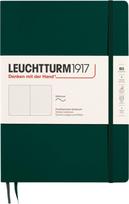 Leuchtturm 1917 Užrašų knygelė taškuota minkštais viršeliais Leuchtturm 1917 B5, 123 puslapiai, miško žalia, 80 g/m²
