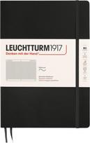 Leuchtturm 1917 Užrašų knygelė Leuchtturm 1917, B5, languota, minkštais viršeliais, 123 puslapiai, juoda, 80 g/m²