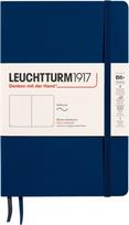 Leuchtturm 1917 Užrašų knygelė Leuchtturm 1917 B6+, minkštais viršeliais, lygi, 123 puslapiai, tamsiai mėlyna, 80 g/m²
