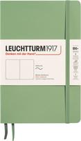 Leuchtturm 1917 Užrašų knygelė Leuchtturm 1917 B6+, lygi, minkštais viršeliais, 123 puslapiai, šalavijo žalia, 80 g/m²