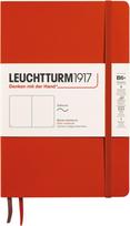 Leuchtturm 1917 Užrašų knygelė Leuchtturm 1917 B6+, lygi, minkštais viršeliais, 123 puslapiai, tamsiai oranžinė, 80 g/m²