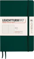 Leuchtturm 1917 Užrašų knygelė taškuota minkštais viršeliais Leuchtturm 1917 B6+, 123 puslapiai, miško žalia, 80 g/m²