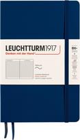 Leuchtturm 1917 Užrašų knygelė Leuchtturm 1917 B6+, linijomis, minkštais viršeliais, 123 puslapiai, tamsiai mėlyna, 80 g/m²