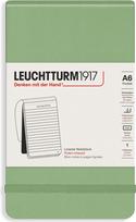 Leuchtturm 1917 Užrašų knygelė Leuchtturm 1917, linijomis, kietu viršeliu, A6, 184 puslapiai, šalavijo žalia, 80 g/m²