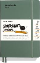 Leuchtturm 1917 Užrašų knygelė Sketchnote Journal A5, alyvuogių spalvos