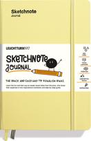 Leuchtturm 1917 Užrašų knygelė Sketchnote Journal A5, vanilinė