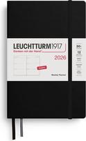 Leuchtturm 1917 Savaitinis planuoklis Leuchtturm 1917 2026 EN B6+, kietu viršeliu, juodas