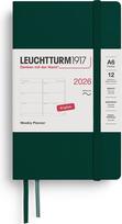Leuchtturm 1917 Savaitinis planuoklis Leuchtturm 1917 2026 EN A6, minkštais viršeliais, miško žalias
