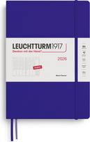 Leuchtturm 1917 Savaitinis planuoklis Leuchtturm 1917 2026 EN B5, tamsiai mėlynas