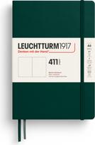 Leuchtturm 1917 Užrašų knygelė Leuchtturm 1917, kietais viršeliais, lygi, A5, 411 puslapių, miško žalia
