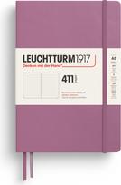 Leuchtturm 1917 Užrašų knygelė Leuchtturm 1917, kietais viršeliais, taškuota, A5, 411 puslapių, purvinai rožinė