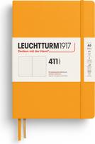 Leuchtturm 1917 Taškinis užrašų knygelė Leuchtturm 1917 A5, kietu viršeliu, 411 puslapių, oranžinė