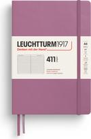 Leuchtturm 1917 Užrašų knygelė Leuchtturm 1917, linijomis, kietu viršeliu, A5, 411 puslapių, purvinai rožinė