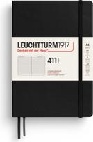 Leuchtturm 1917 Užrašų knygelė Leuchtturm 1917 A5, linijomis, kietu viršeliu, 411 puslapių, juoda