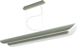 Kaspa Pakabinamas linijinis šviestuvas Apolin, 120 cm, šalavijų žalia