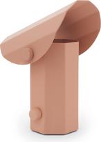 Kaspa Stalinė belaidė lempa Apolin, 18 cm, prislopintos rožinės spalvos