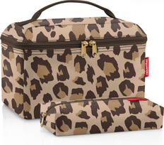 Reisenthel Kosmetinės Beautycase, rudos, leopardo rašto, 2 vnt.