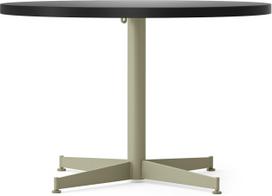 Audo Copenhagen Kavos staliukas Nook Star Base Linoleum, su alyvuogių spalvos pagrindu, 80 cm, juodas