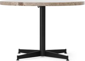 Audo Copenhagen Kavos staliukas Nook Star Base Kunis Breccia, su juodu pagrindu, 80 cm