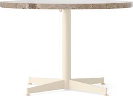 Audo Copenhagen Kavos staliukas Nook Star Base, su kreminiu pagrindu, Kunis Breccia, 80 cm