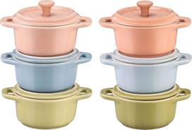 Staub Kepimo ir serviravimo indai Mini Cocotte, 200 ml, spalvoti, 6 vnt.