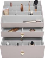 Stackers Kosmetikos organizatorius Stackers supersize, su 2 stalčiais, taupe