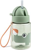 Done by deer Gertuvė su šiaudeliu Done by Deer Playground, 280 ml, žalia