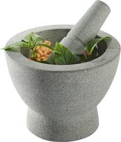 Gefu Grūstuvas su piestele Crunchy, 17 cm, granito
