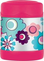 Thermos Termosas maistui vaikams FUNtainer, gėlės, 290 ml, rožinis