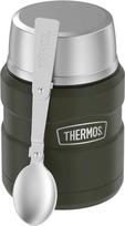 Thermos Termosas maistui Style su sulankstomu šaukštu, 470 ml, tamsiai žalias, 2 dalių