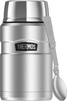 Thermos Pietų termosas su sulankstomu šaukštu Style, 710 ml, sidabrinis, 2 dalių