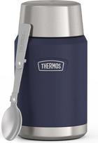 Thermos Termosas maistui su sulankstomu šaukštu Icon 710 ml, mėlynas, 2 dalių