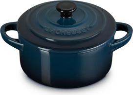 Le Creuset Kepimo ir serviravimo indas Mini Cocotte, 250 ml, tamsiai mėlynas