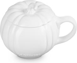 Le Creuset Puodelis Le Creuset moliūgas, 400 ml, baltas