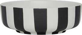 OYOY Miska Toppu, 13 cm, juodai balta