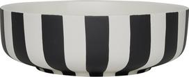 OYOY Miska Toppu, 20 cm, juoda-balta