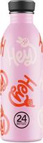 24Bottles Vandens butelis Urban Bottle Hey, 500 ml, rožinis