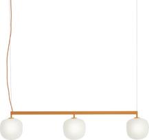 Muuto Pakabinamas linijinis šviestuvas Rime, oranžinis