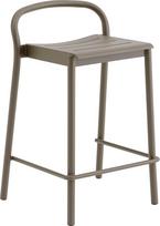 Muuto Taburetė Linear, 65 cm, pilkai ruda