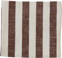 OYOY Staltiesė Striped, 140 x 260 cm, baltai ruda