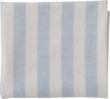 OYOY Staltiesė Striped, 140 x 200 cm, balta-mėlyna