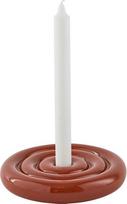 OYOY Žvakidė klasikinei žvakei Savi, 17 cm, raudonai ruda