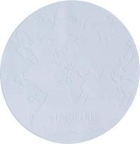 OYOY Padėkliukas lėkštei The World, 39 cm, šviesiai mėlynas