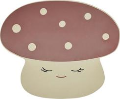 OYOY Padėkliukas lėkštei Mushroom, smėlio ir raudonos spalvos