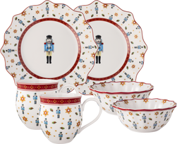 Villeroy & Boch Stalo indų rinkinys 2 asmenims Toys Delight "Spragtukas", 6 dalių