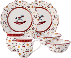 Villeroy & Boch Stalo indų rinkinys 2 asmenims Villeroy & Boch Toys Delight supamasis arkliukas, 6 dalių
