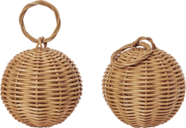 Ferm Living Kalėdinės dekoracijos Baubles, 2 vnt.
