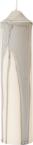 Ferm Living Žvakė Dryp Pillar, 20 cm, pilka